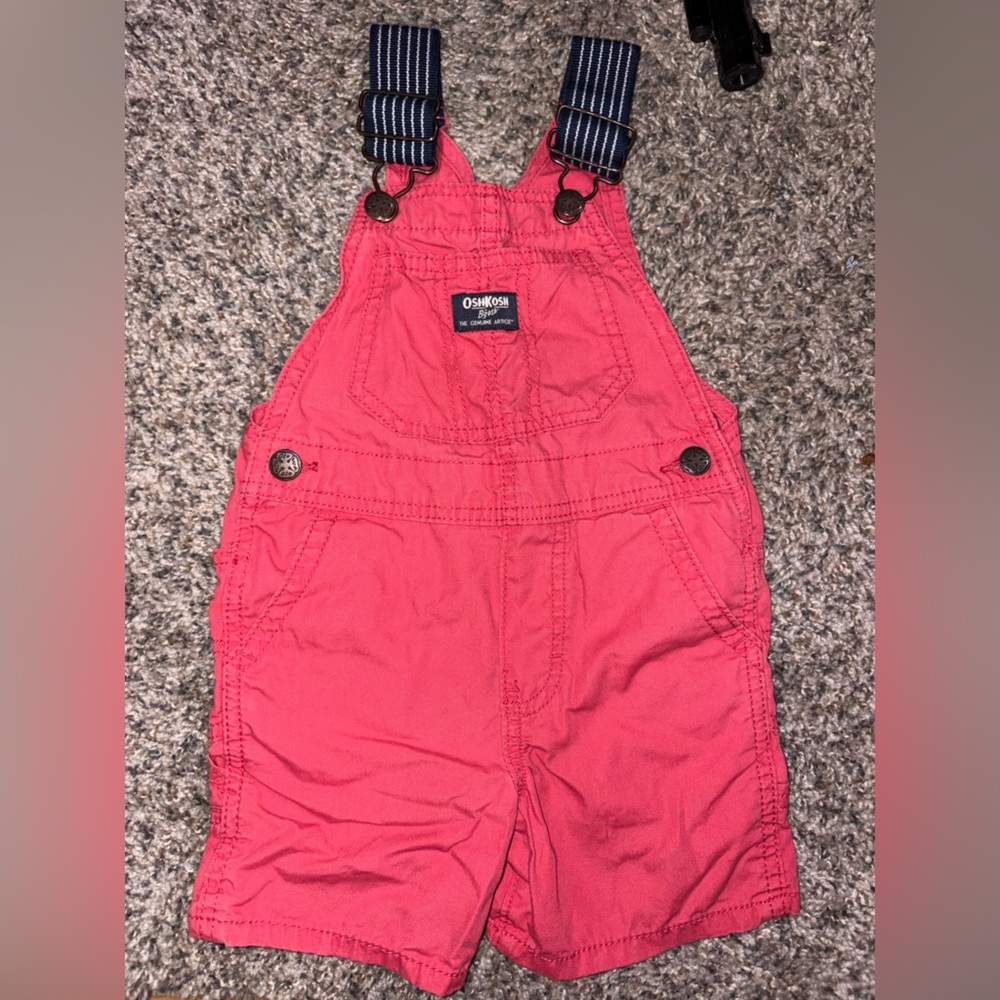 OshKosh B'gosh Coral Kids Overalls